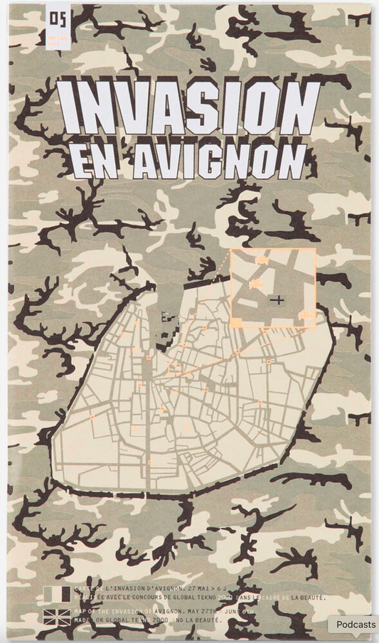 Map Invasion of Avignon