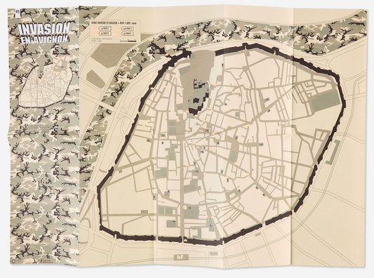 Map Invasion of Avignon