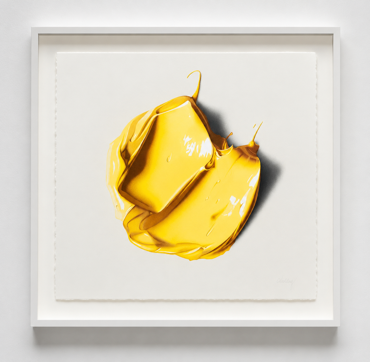 Yellow Paint Swatch
