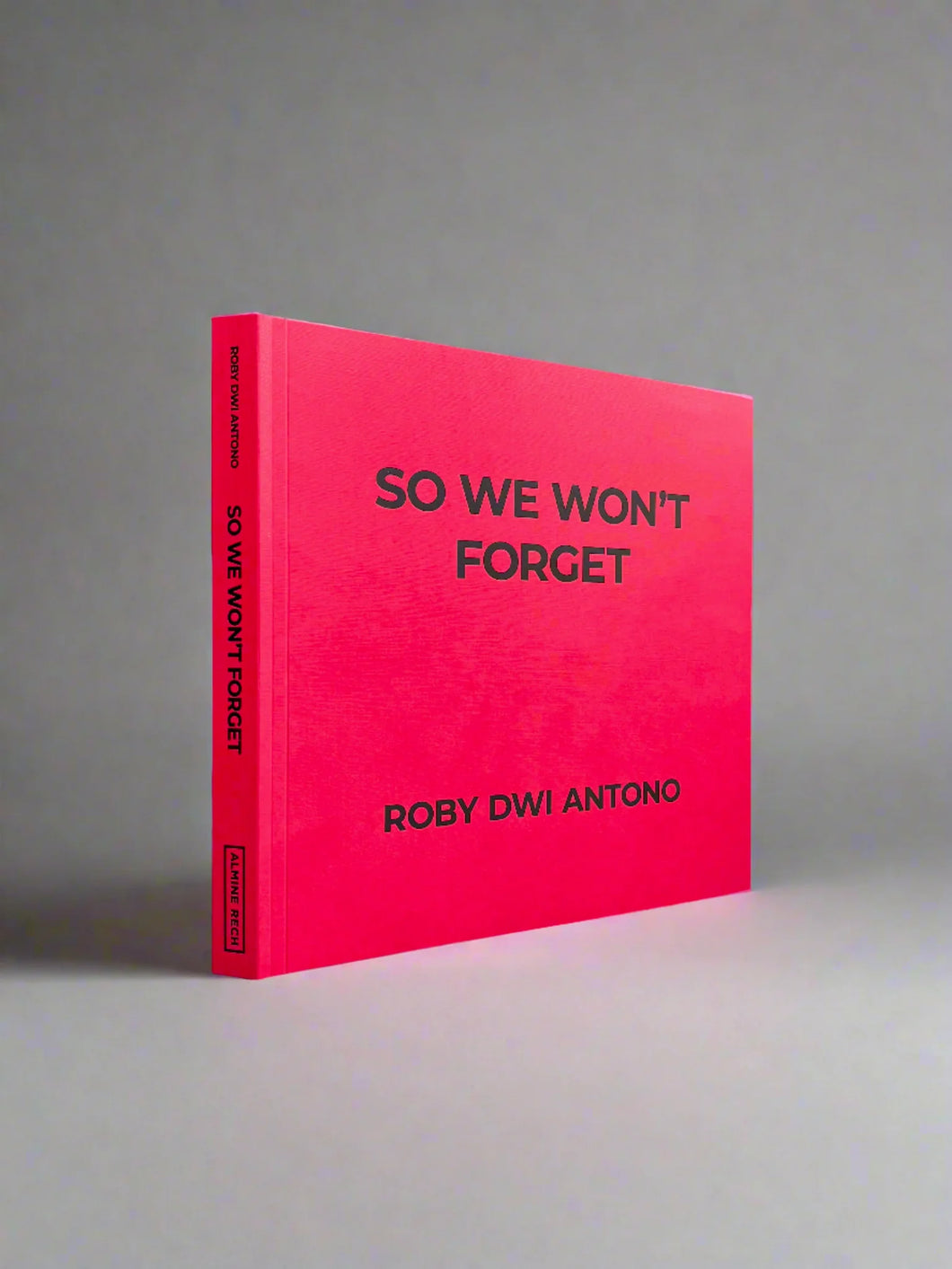 So We Won't Forget (signed copy)