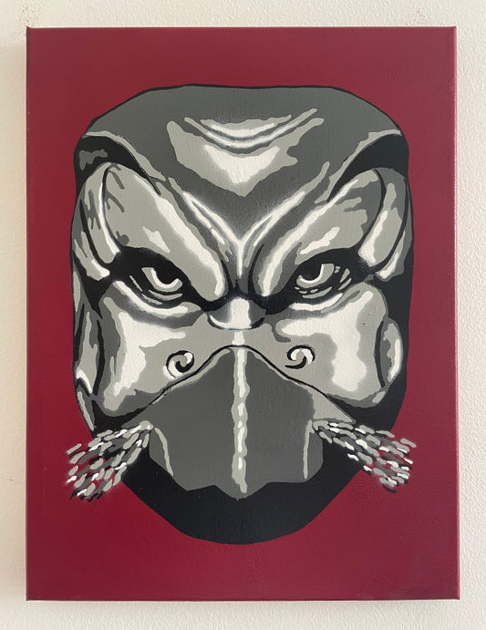 Kyögen tobi theatre mask