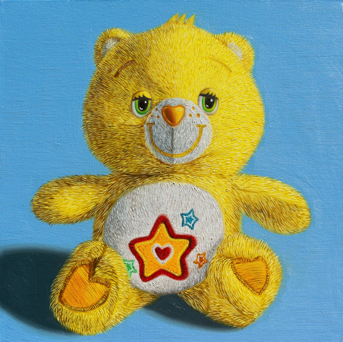 Yellow Care Bear