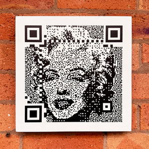 Marilyn QR Painting