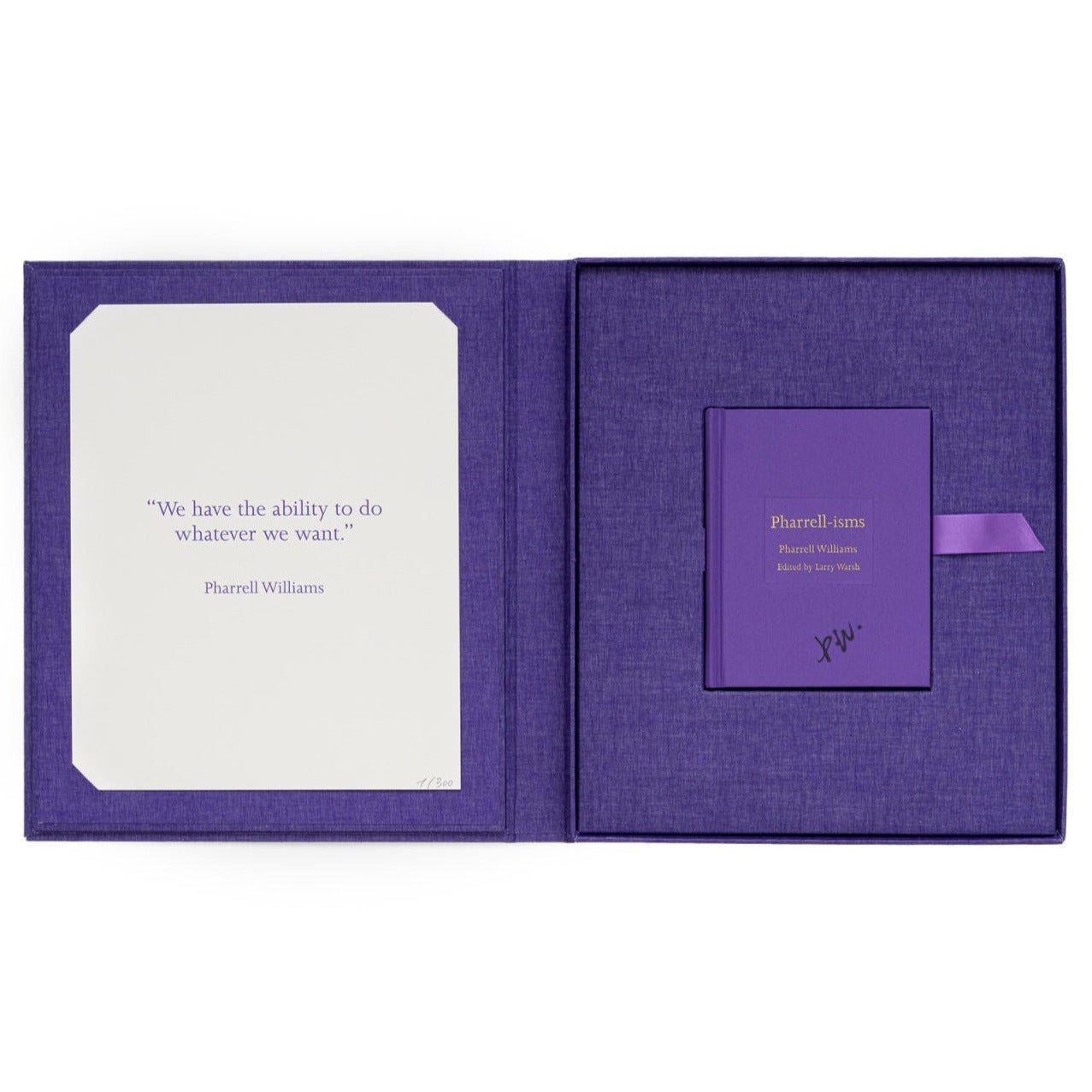 Pharrell-isms Box Set with Print (signed)