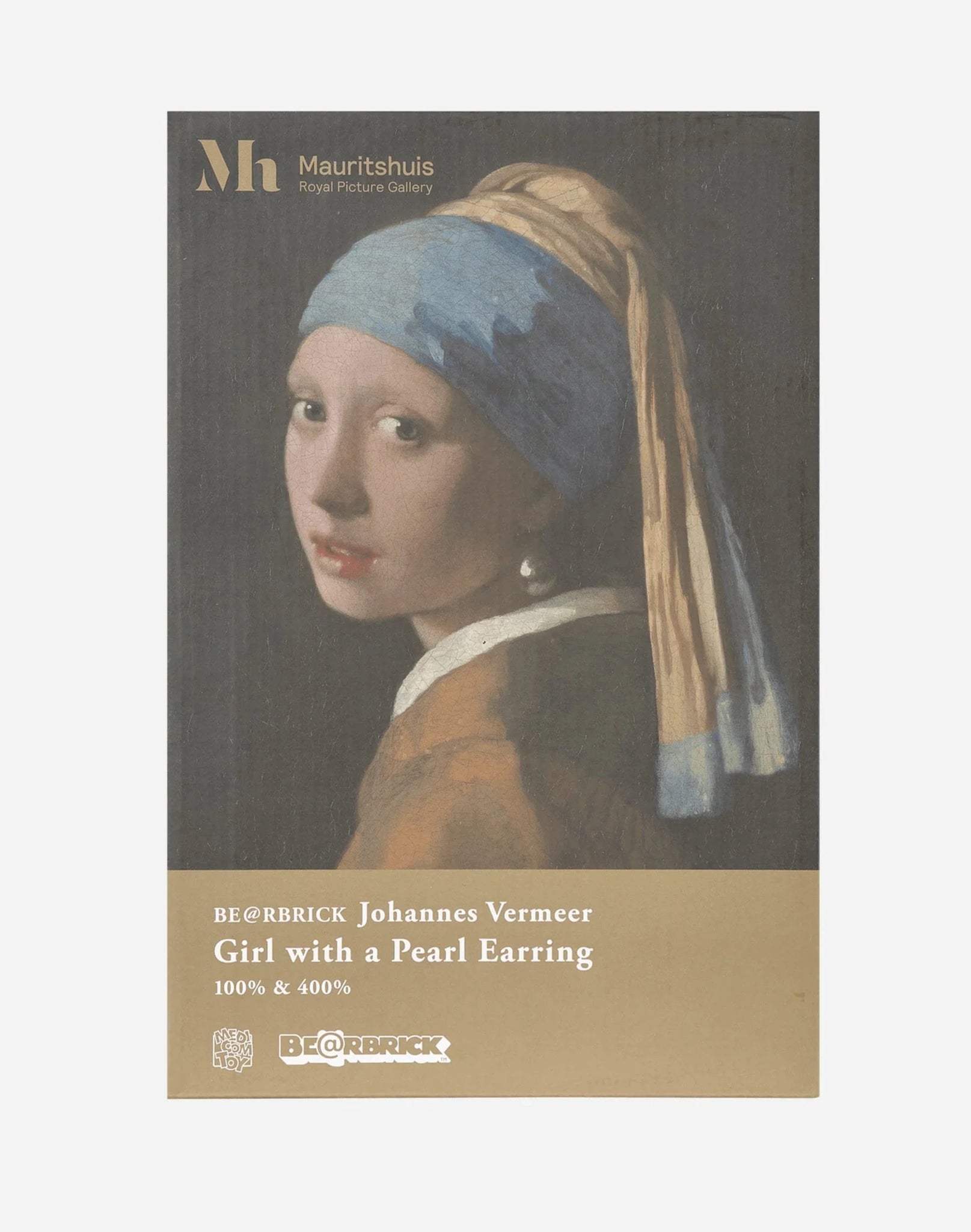 Be@rbrick 100% & 400% Set Johanned Vermeer (Girl With A