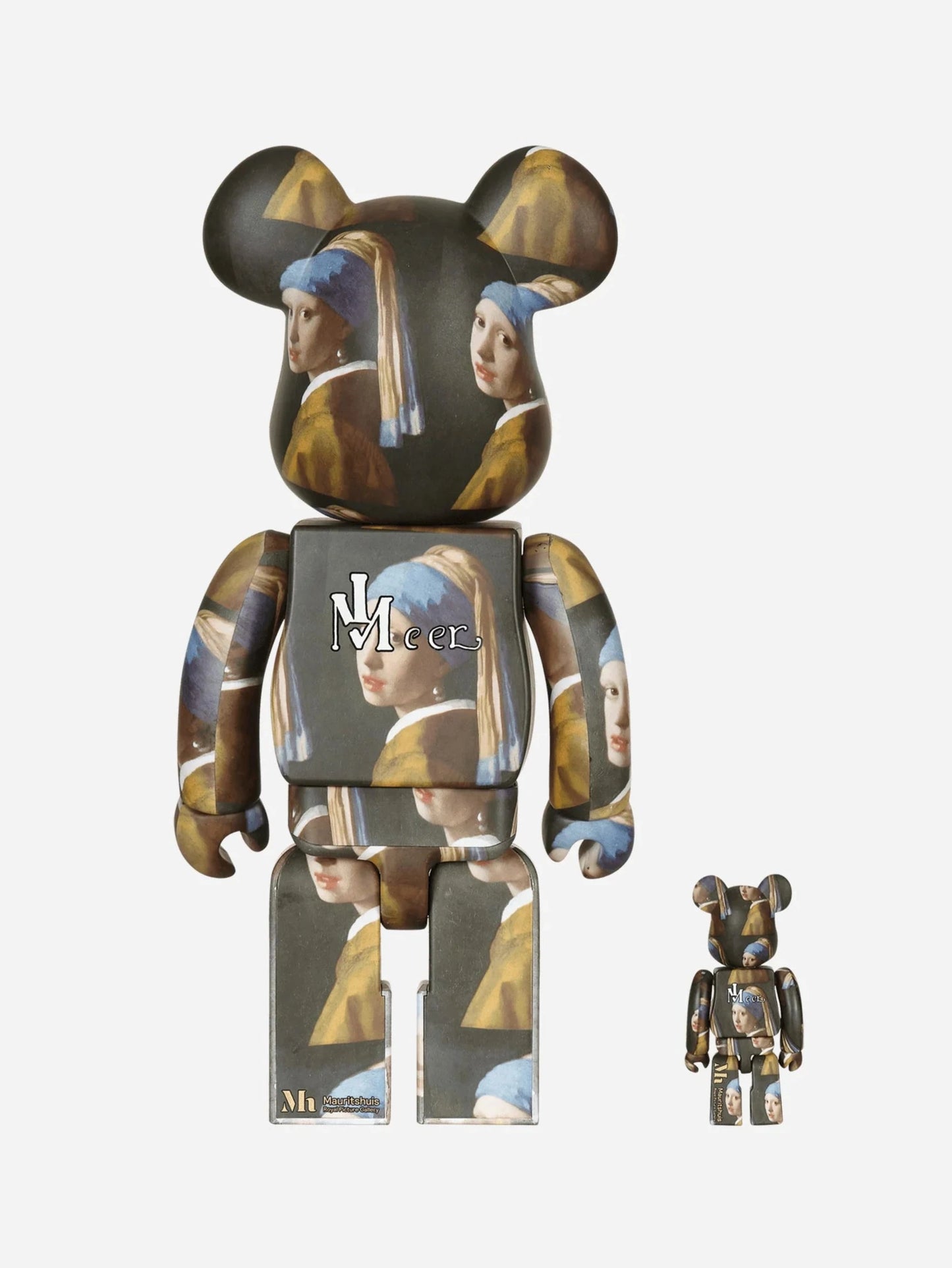 Be@rbrick 100% & 400% Set Johanned Vermeer (Girl With A Pearl Earring)