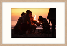 Load image into Gallery viewer, Smoke Ceremony in Australia (oak wooden frame)
