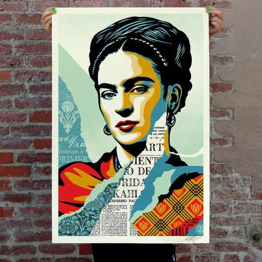 The Woman Who Defeated Pain (Frida Kahlo)