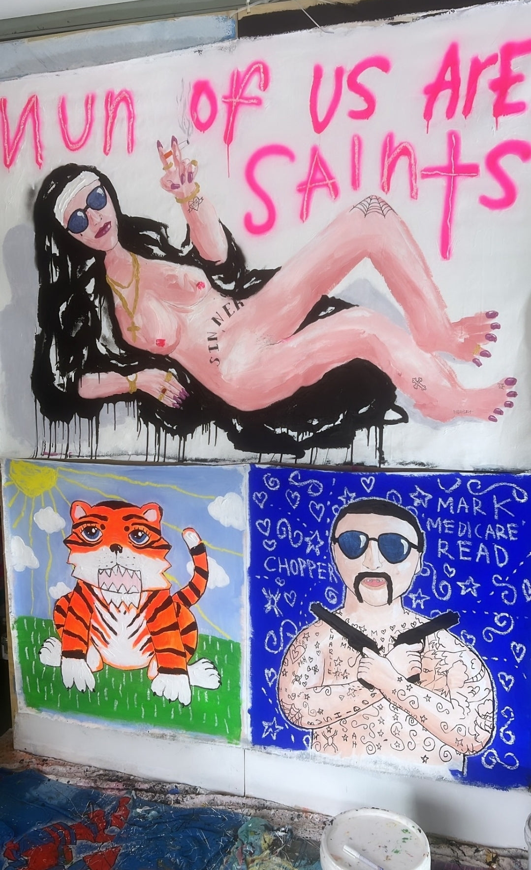 Nun Of Us Are Saints