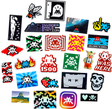 Load image into Gallery viewer, Invader Space Stickers
