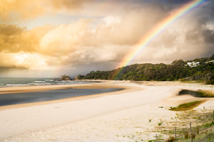 Rainbow in Byron Bay (unframed)