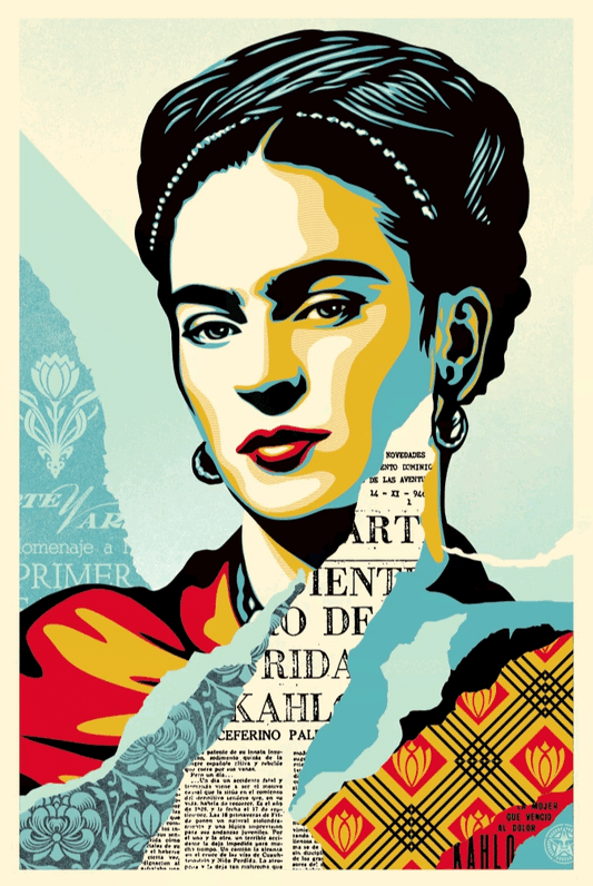 The Woman Who Defeated Pain (Frida Kahlo)