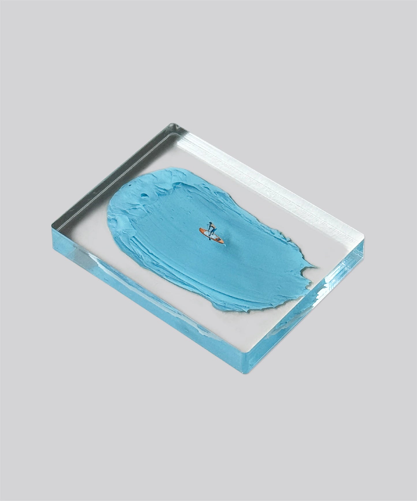 Print in acrylic block