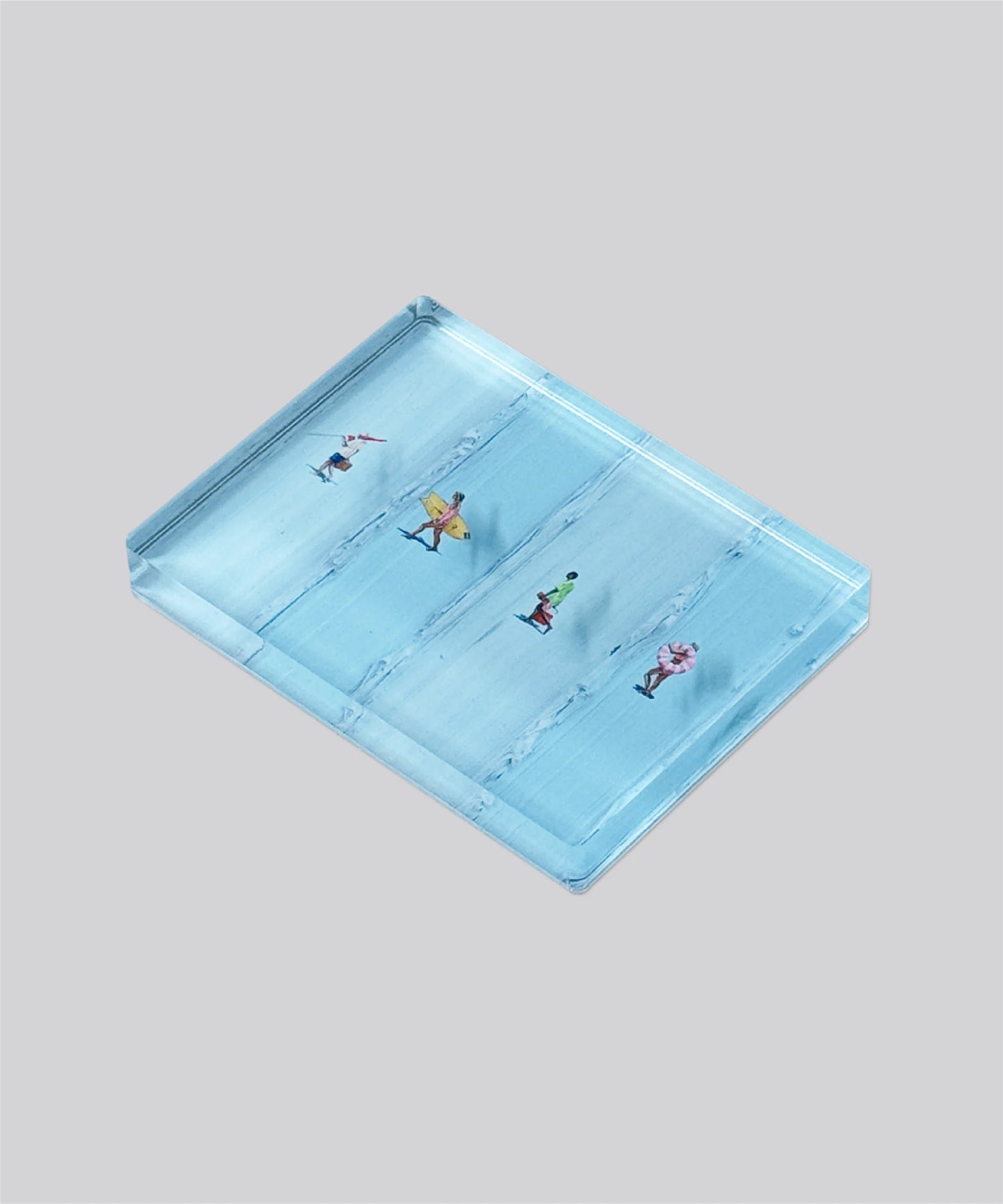 Print in acrylic block