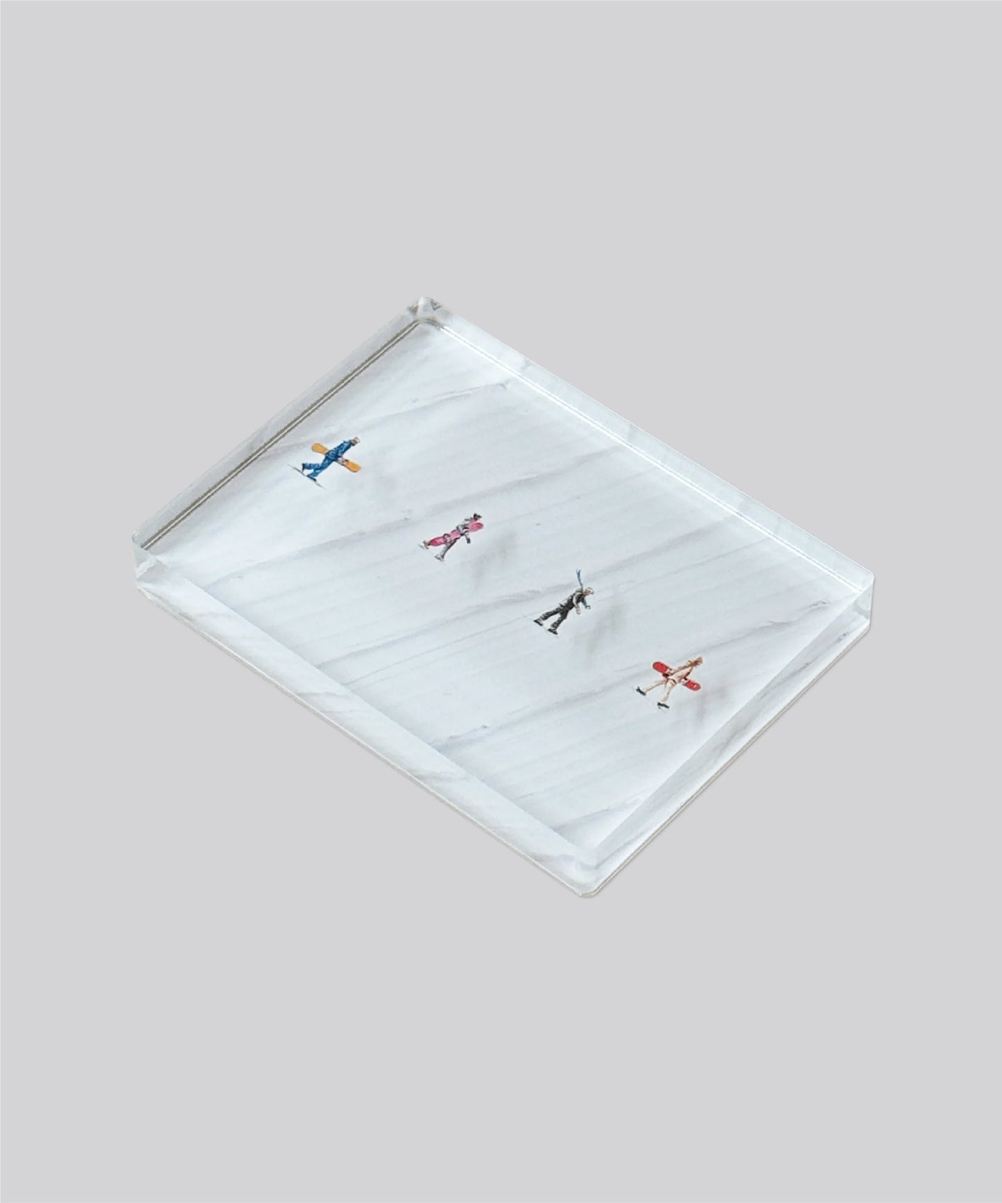 Print in acrylic block