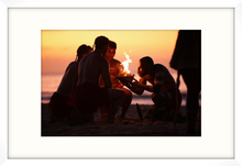 Load image into Gallery viewer, Smoke Ceremony in Australia (white wooden frame)
