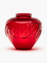 Load image into Gallery viewer, Coca Cola Glass Vase
