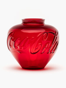 Coca Cola Glass Vase