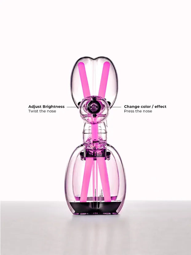 PRE-ORDER - PLATINUM Balloon Dog Lamp by Jeff Koons x Lexon (Chromatic Collection)