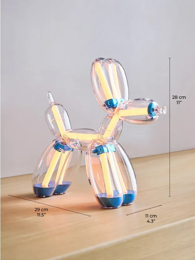PRE-ORDER - BLUE Balloon Dog Lamp by Jeff Koons x Lexon (Chromatic Collection)