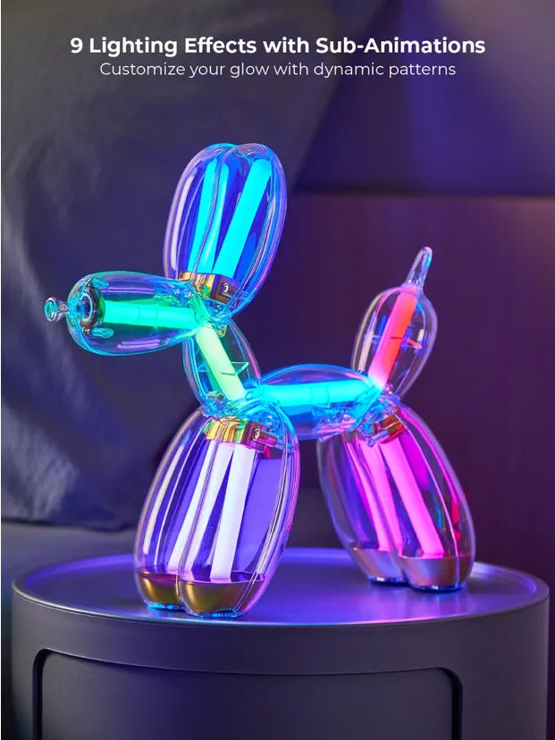 PRE-ORDER - GOLD Balloon Dog Lamp by Jeff Koons x Lexon (Chromatic Collection)