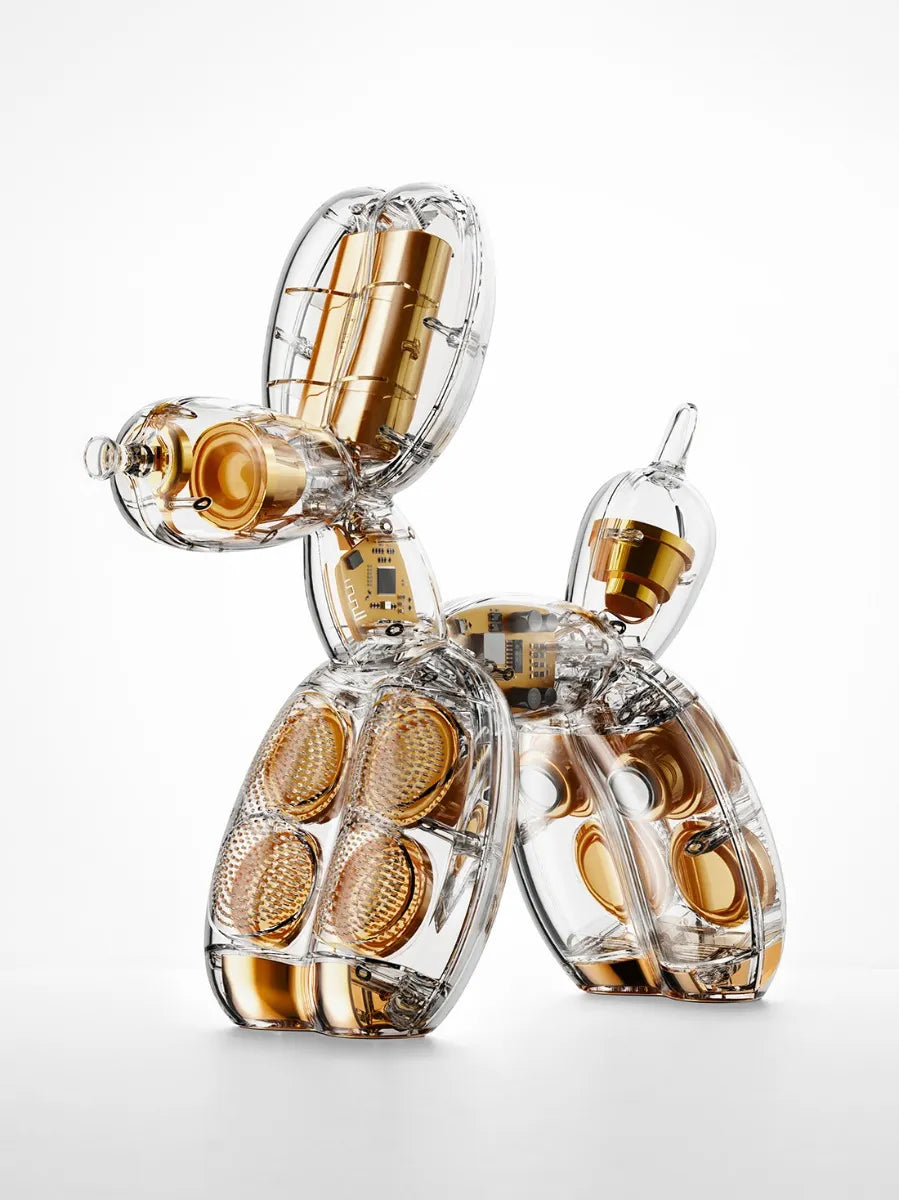 WAITING LIST - GOLD Balloon Dog Speaker by Jeff Koons x Lexon (Chromatic Collection)