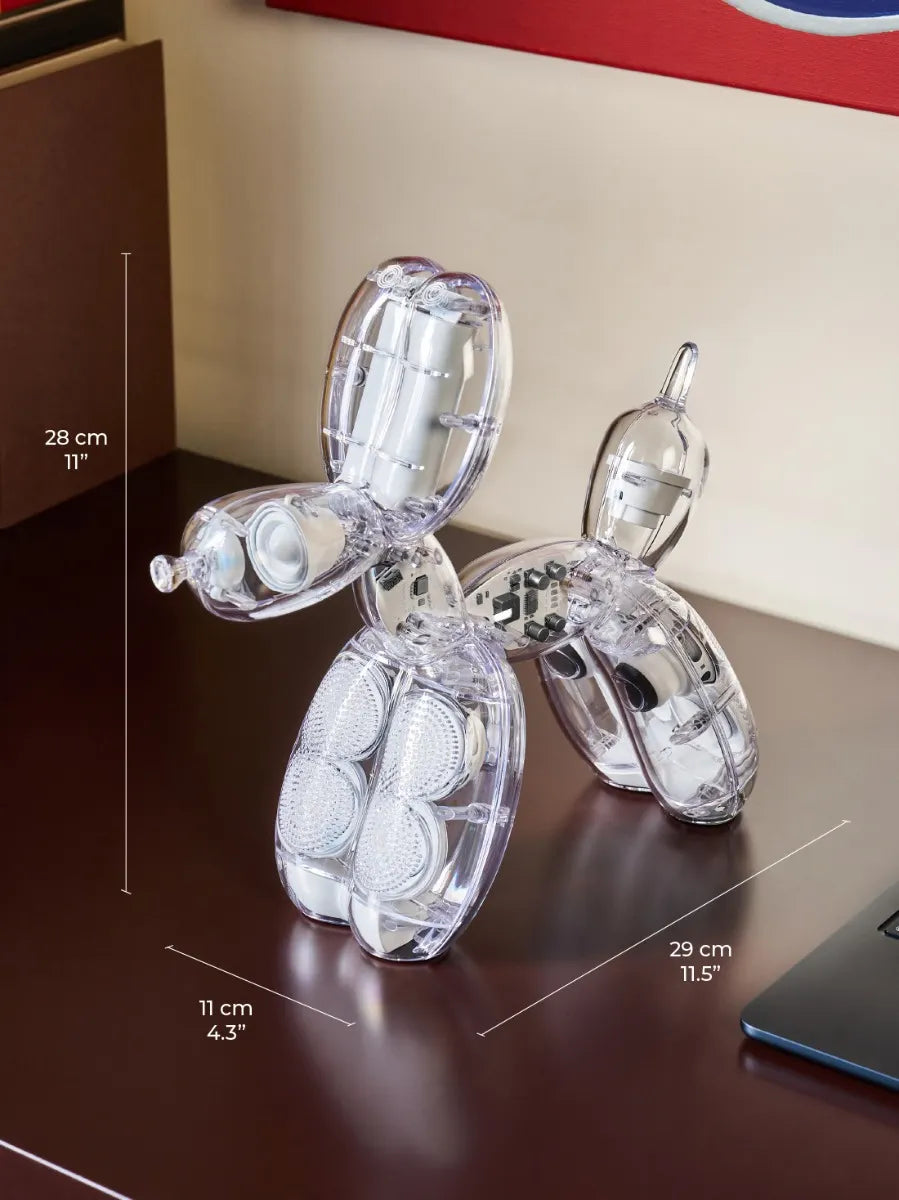 PRE-ORDER - WHITE Balloon Dog Speaker by Jeff Koons x Lexon (Chromatic Collection)