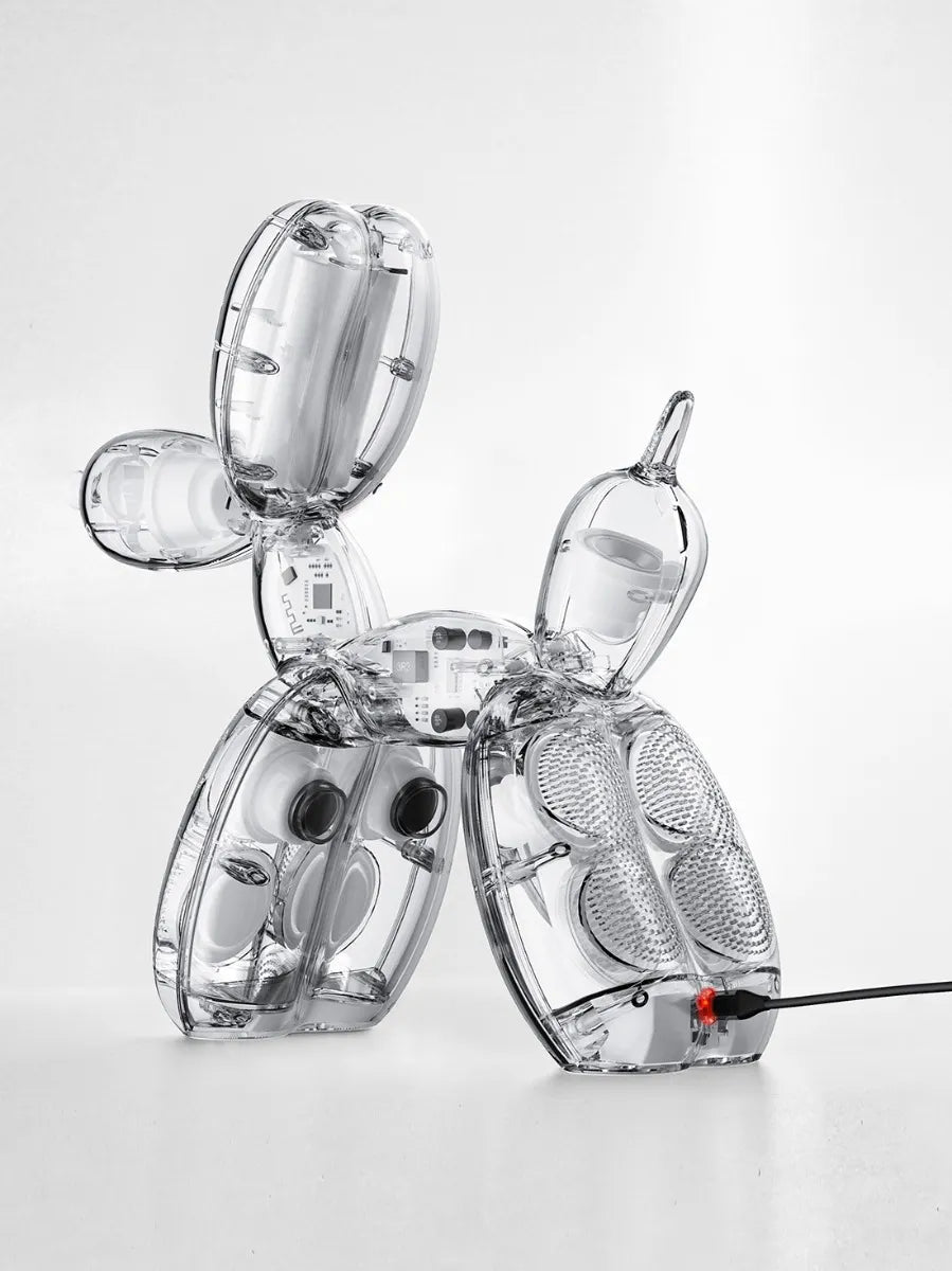 PRE-ORDER - WHITE Balloon Dog Speaker by Jeff Koons x Lexon (Chromatic Collection)