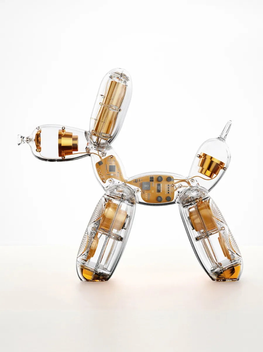 WAITING LIST - GOLD Balloon Dog Speaker by Jeff Koons x Lexon (Chromatic Collection)