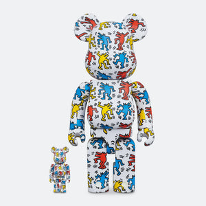 Be@rbrick Keith Haring #9 100% 400% Set