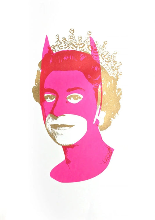 Rich Enough to be Batman - Pink and Gold