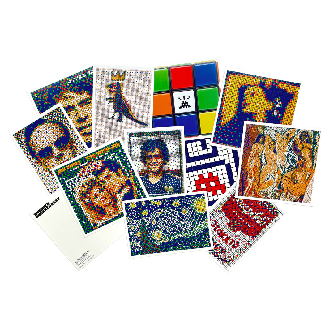 RUBIKCUBIST Set of 11 Postcards