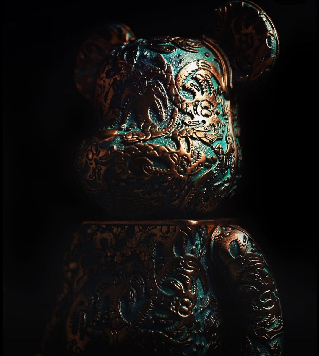 Copper Green Patina Pewter BE@RBRICK