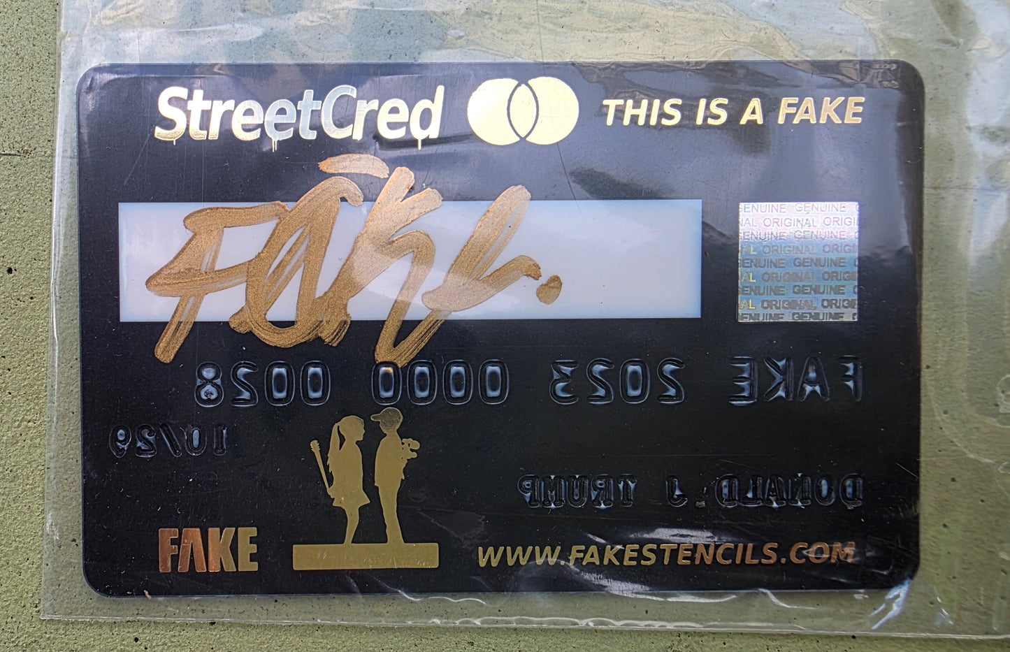 StreetCred Gold Card