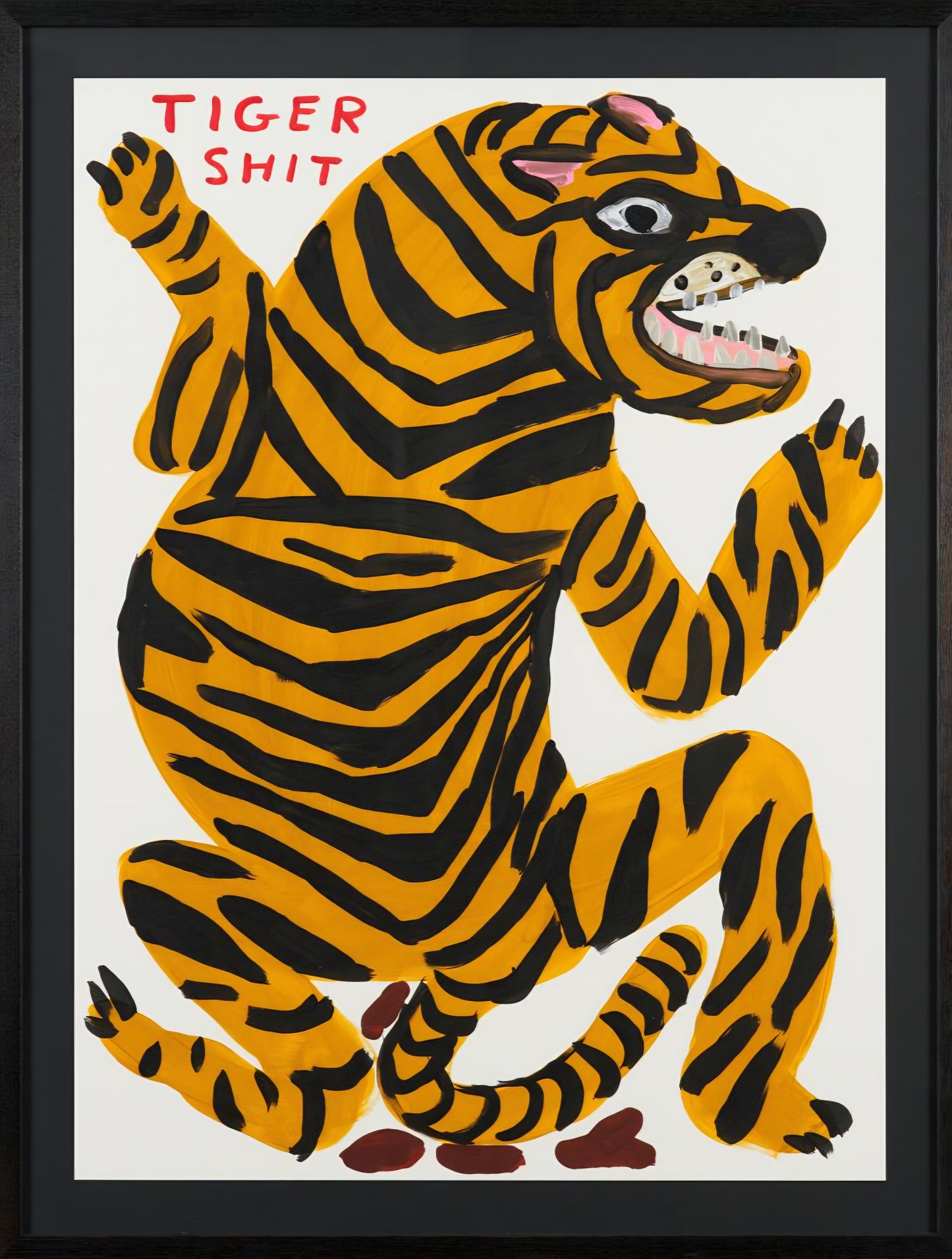 Tiger Shit (Framed)