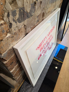 Shitty Artists Duplicate, Great Artists Steals (Framed)