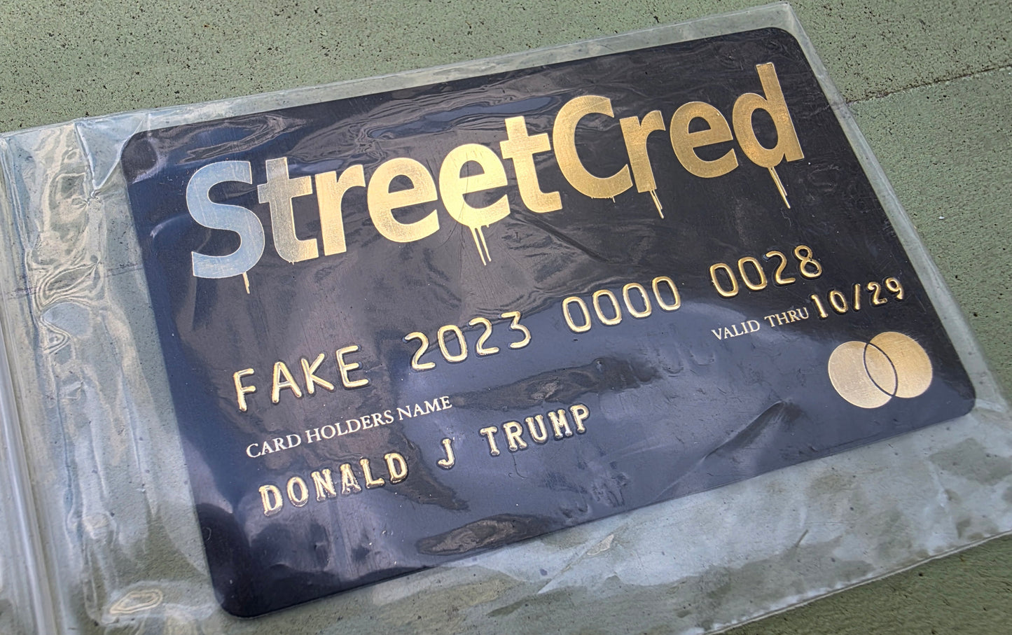 StreetCred Gold Card