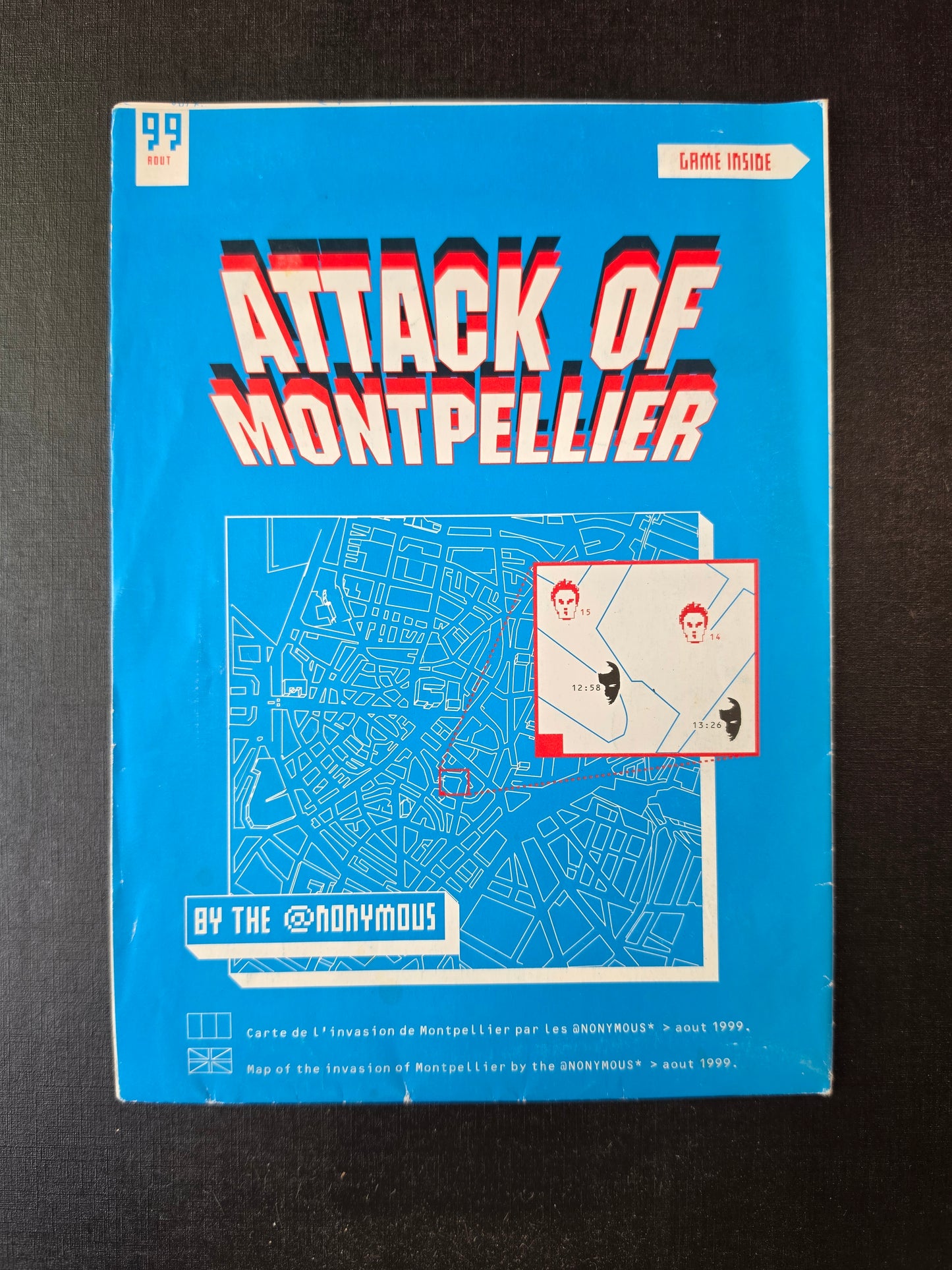 Map Invasion of Montpellier (Signed)
