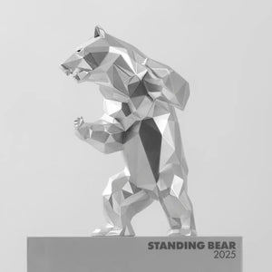 Standing Bear (Silver Matte)