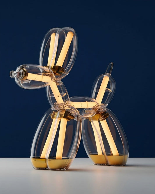 PRE-ORDER - GOLD Balloon Dog Lamp by Jeff Koons x Lexon (Chromatic Collection)