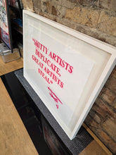 Load image into Gallery viewer, Shitty Artists Duplicate, Great Artists Steals (Framed)
