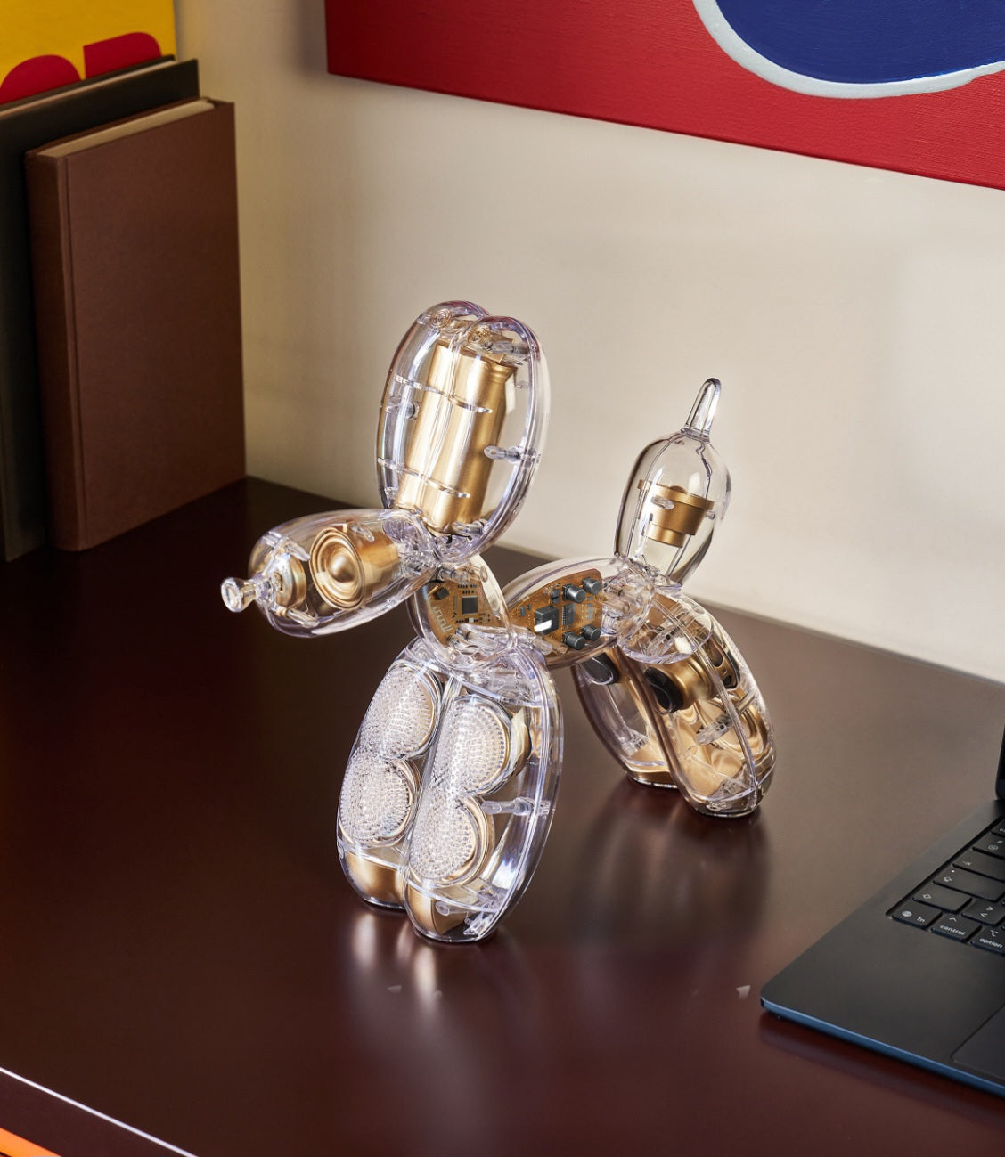 PRE-ORDER - GOLD Balloon Dog Speaker by Jeff Koons x Lexon (Chromatic Collection)