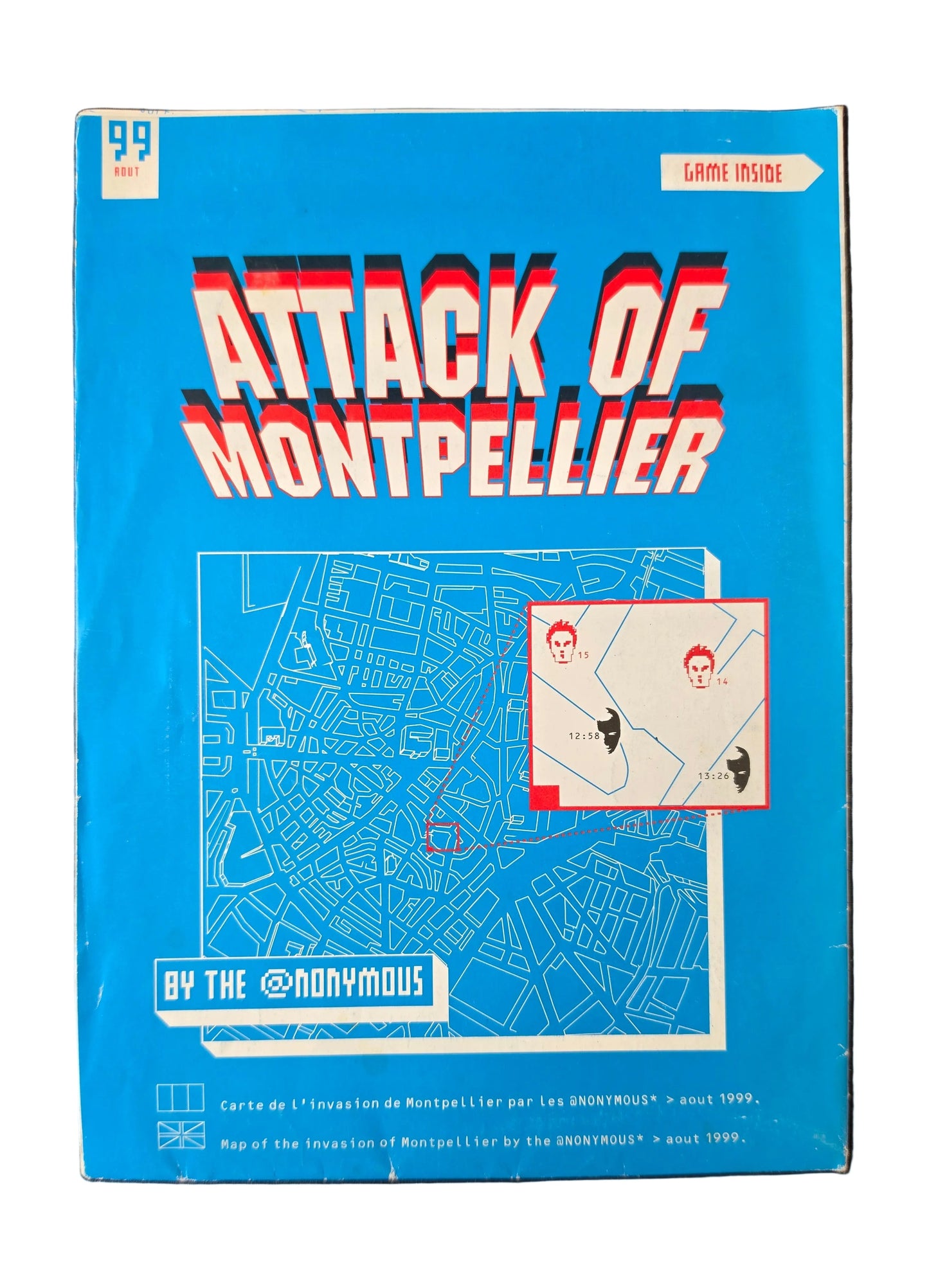 Map Invasion of Montpellier (Signed)
