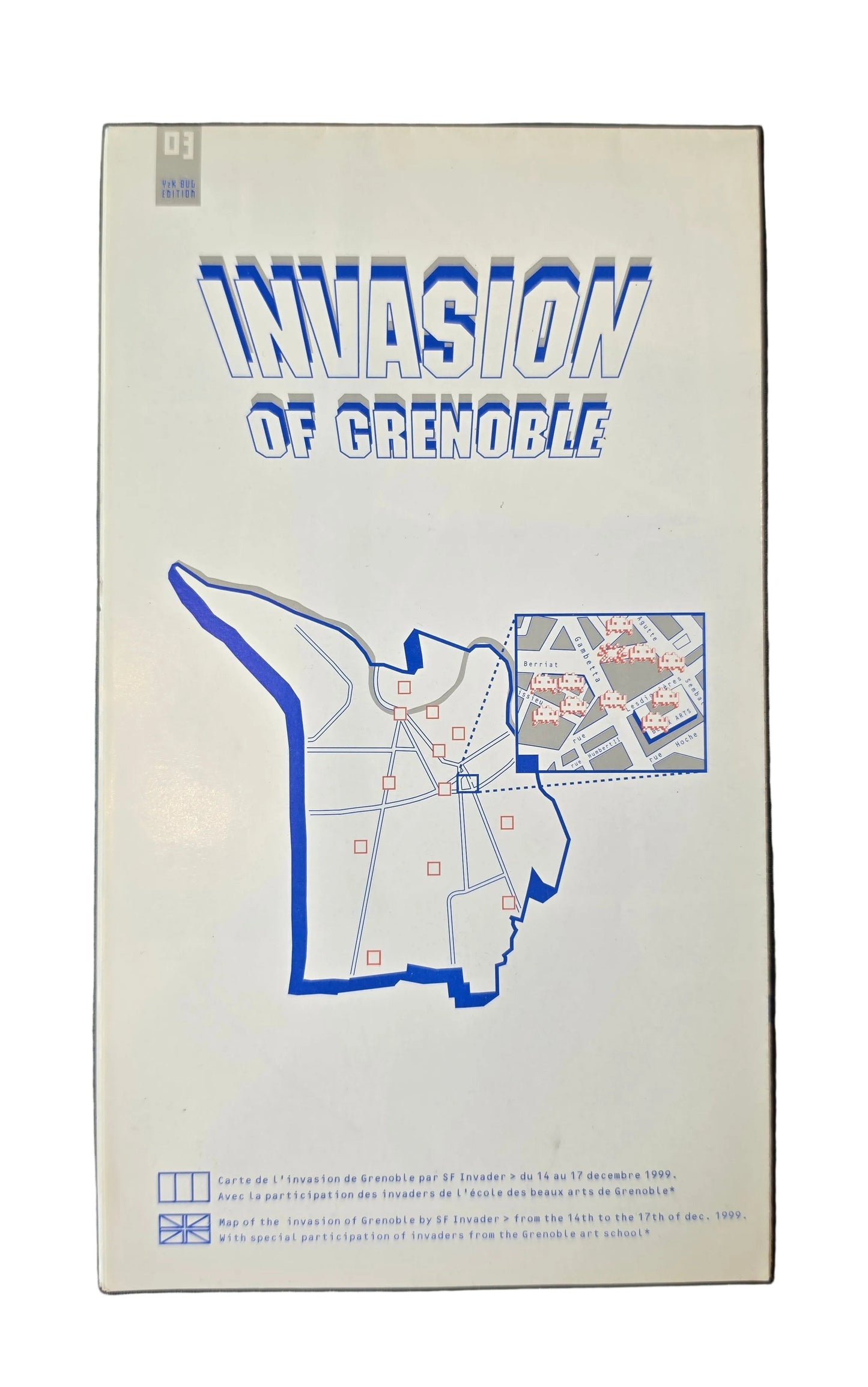 Map Invasion of Grenoble (Signed)