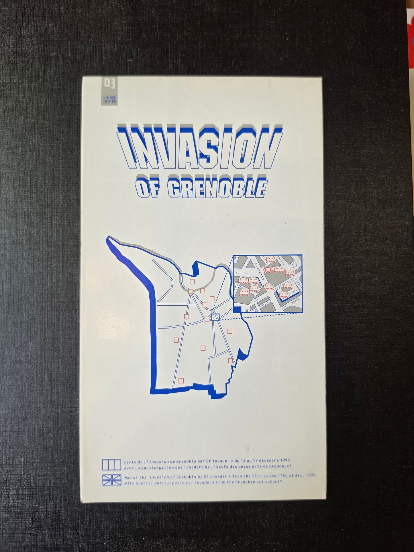 Map Invasion of Grenoble (Signed)