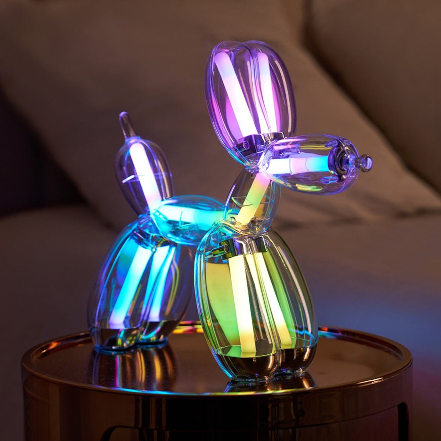 SET Balloon Dog Lamp + Speaker by Jeff Koons x Lexon