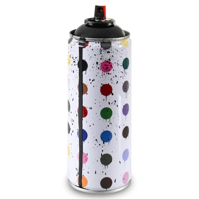 Hirst Spray Can (hand painted) - Black