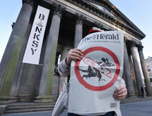 Load image into Gallery viewer, The Herald Banksy Back Issue 15th June 2023
