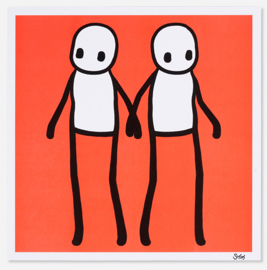 Holding Hands (Red)