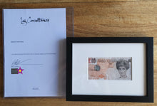 Load image into Gallery viewer, Di-faced Tenner with COA by Lazarides
